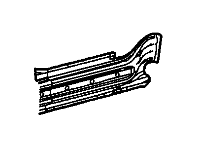 Ford 5F9Z-7410143-AA Reinforcement - Body Rocker Panel, Driver Side 5F9Z-7410143-AA Ford Reinforcement - Body Rocker Panel, Driver Side Illustration 1 of 1