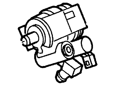 Ford XW7Z-3A674-ABRM Pump Assembly - Power Steering XW7Z-3A674-ABRM Ford Pump Assembly - Power Steering Illustration 1 of 1