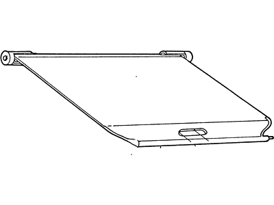 Mercury F1DZ-5461203-AA Seat Belt Assembly