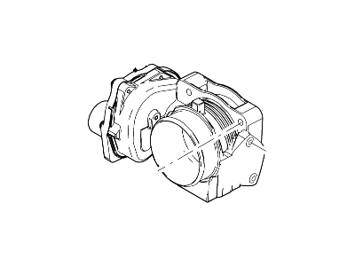 Ford 9W7Z-9E926-A Throttle Body And Motor Assembly