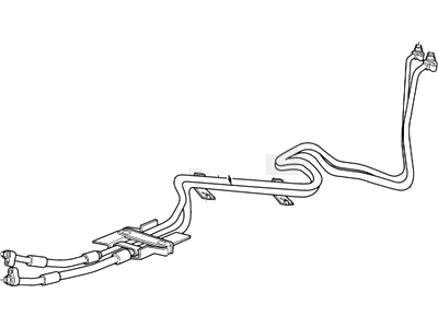 Mercury XF5Z-19A834-BA Pipe - Steel