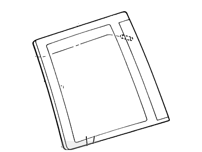 Mercury F3XY12257A22B Glass - Side Window