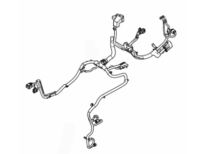 Ford HB5Z-14300-D Cable Assembly - Battery To Battery