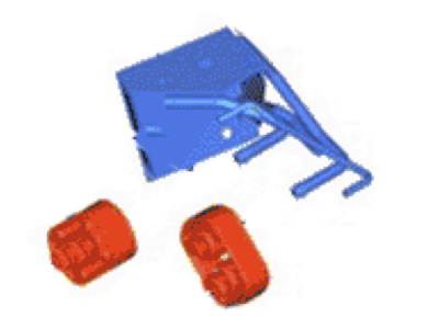 HC3Z-5A242-D Ford Bracket Illustration 1 of 1
