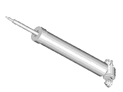 Ford DG9Z-18125-J Shock Absorber Assembly DG9Z-18125-J Ford Shock Absorber Assembly Illustration 1 of 1
