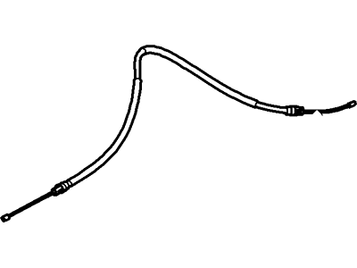 Ford 6L5Z-2A635-AAA Cable Assembly - Parking Brake