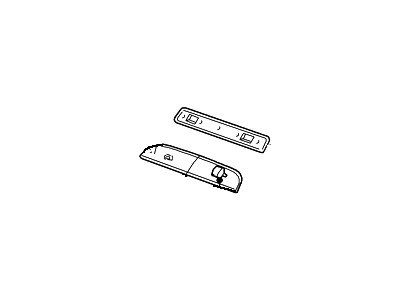 Mercury 5L2Z-13A613-AA Lamp Assy - Rear - High Mounted