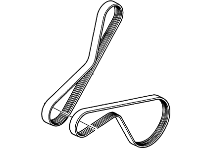 Mercury Cougar V-Belt - F4SZ8620D