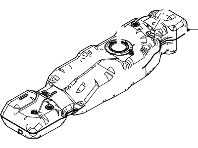 9L3Z-9002-C Ford Tank Assembly - Fuel Illustration 1 of 1
