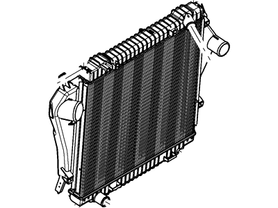 Ford 6C2Z-8005-A Radiator Assy