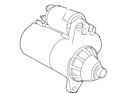 Mercury 5L2Z-11002-AA Starter Motor Assy
