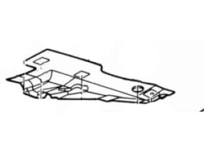 Ford F7LZ8C370AE Access Cover F7LZ8C370AE Ford Access Cover Illustration 1 of 1