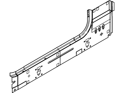 Ford 4C3Z-2510128-AA Member Assy - Floor Side