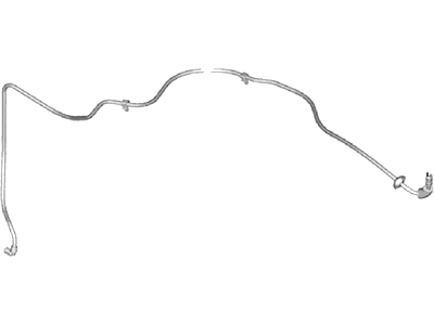 Ford EJ7Z-17A605-D Hose - Windshield Washer EJ7Z-17A605-D Ford Hose - Windshield Washer Illustration 1 of 1