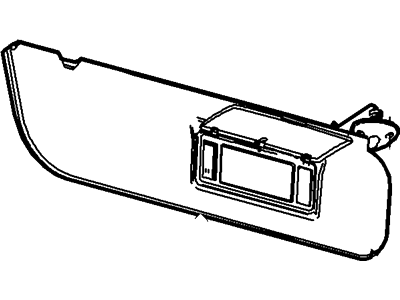 Ford 9C2Z-1504105-AA Visor Assy - Sun