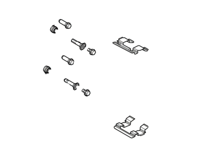 1L2Z-2B296-AA Ford Pin - Split Illustration 1 of 1