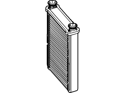 Ford BC3Z-18476-A Core Assembly - Heater BC3Z-18476-A Ford Core Assembly - Heater Illustration 1 of 1