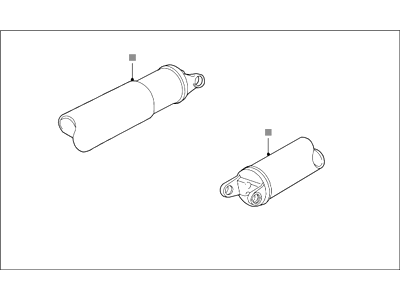 Ford Mustang Drive Shaft - 1R3Z-4602-BA