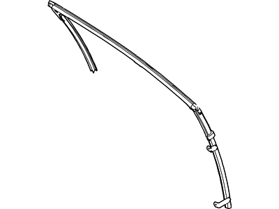 Ford AG1Z-5421596-B Run - Door Glass