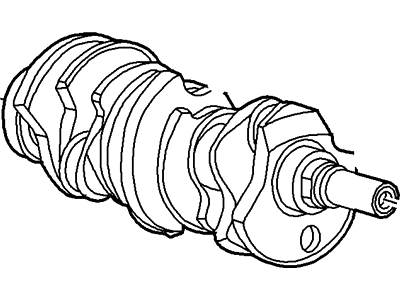 Mercury F7DZ-6303-AA Crankshaft Assembly