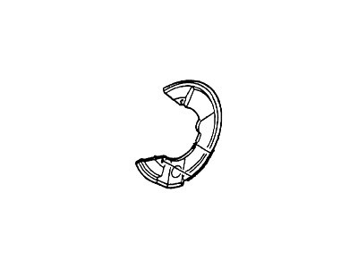 Ford XF2Z-2K004-BA Shield - Splash