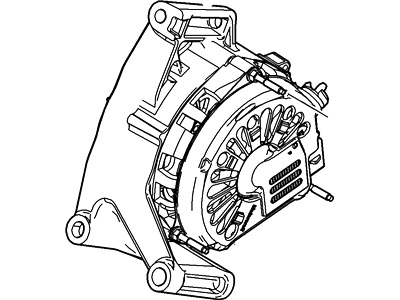 Mercury 8L8Z-10V346-CRM Alternator Assy
