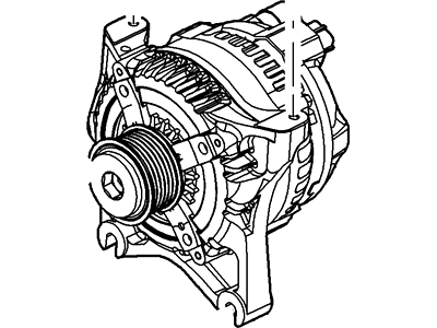 9L3Z-10346-C Ford Alternator Assembly Illustration 1 of 1