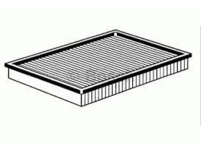 Mercury F1CZ-9601-A Element Assembly - Air Cleaner