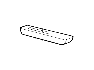 Ford F37Z1024101BAB Pad - Armrest Red