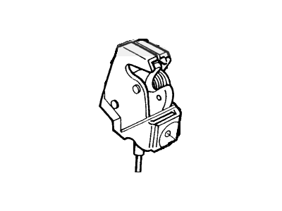Ford F8UZ-1543286-AA Latch Assy - Tailgate              