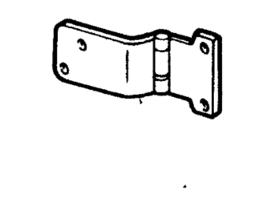 XC2Z-1542900-AB Ford Hinge Assembly - Rear Door Illustration 1 of 1