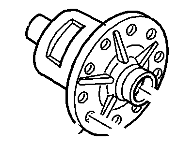 Ford 9L3Z-4204-C Case - Differential, Rear 9L3Z-4204-C Ford Case - Differential, Rear Illustration 1 of 1