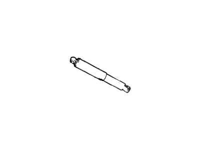 Ford F81Z-18124-AC Shock Absorber Assembly F81Z-18124-AC Ford Shock Absorber Assembly Illustration 1 of 1