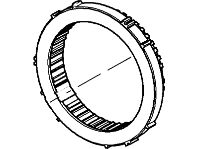 Ford BT4Z-7A089-D Clutch Assembly BT4Z-7A089-D Ford Clutch Assembly Illustration 1 of 1