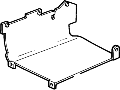 Lincoln F1SZ-6675-A Pan Assembly - Engine Oil