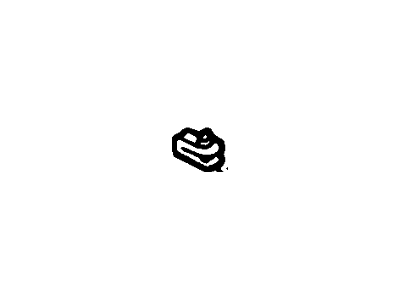 -N801107-S36 Ford Nut - Hexagon Illustration 1 of 1