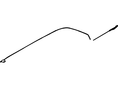 8R3Z-7652806-A Ford Cable, Passenger Side Illustration 1 of 1