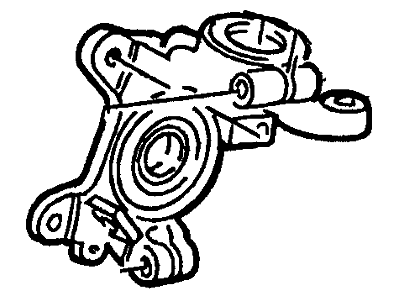 Lincoln F3OY3K186A Knuckle - Front Wheel