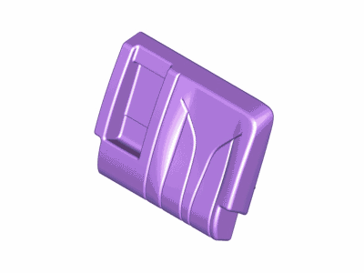 FA1Z-5866601-CS Ford Cover Assembly - Rear Seat Back Illustration 1 of 1