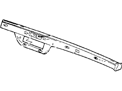 Mercury 6W3Z-54046A62-BA Moulding