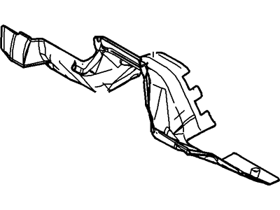 Ford 5W7Z-5401588-A Insulator - Dash Panel 5W7Z-5401588-A Ford Insulator - Dash Panel Illustration 1 of 1