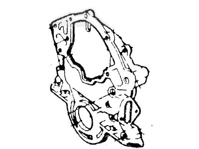 Mercury F67Z-6019-AA Cover Assembly - Cylinder