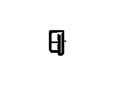 -N807609-S309 Ford Nut - Hexagon - Flanged Illustration 1 of 1