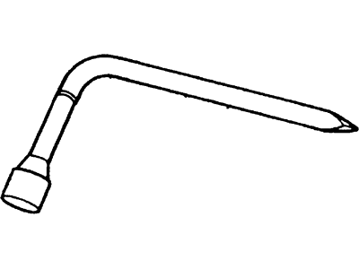 Ford 1L3Z-17032-DA Wrench - Wheel Nut                 