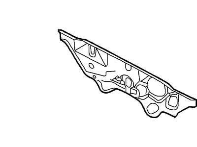 Ford YL8Z-7801588-AA Insulator - Dash Panel YL8Z-7801588-AA Ford Insulator - Dash Panel Illustration 1 of 1