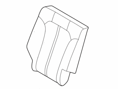 Lincoln EA1Z-7866601-BC Cover Assy - Rear Seat Back