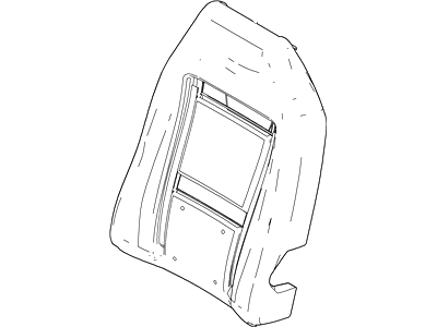 Ford 5C2Z-1664810-AA Pad - Seat Back