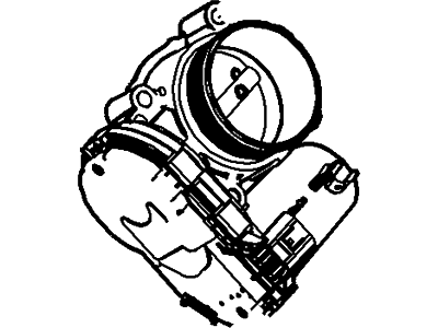 Lincoln DS7Z-9E926-C Throttle Body And Motor Assembly