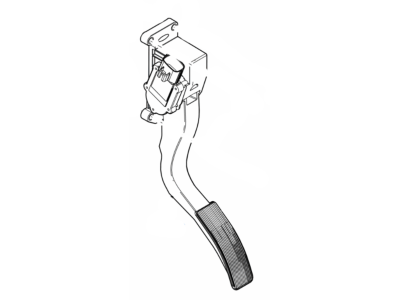 Mercury 6M6Z-9F836-A Pedal