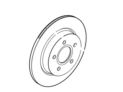 Ford GU2Z-2V026-BB Disc - Brake